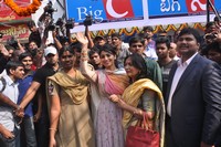 Shriya Launches Big C Showroom at Vizag